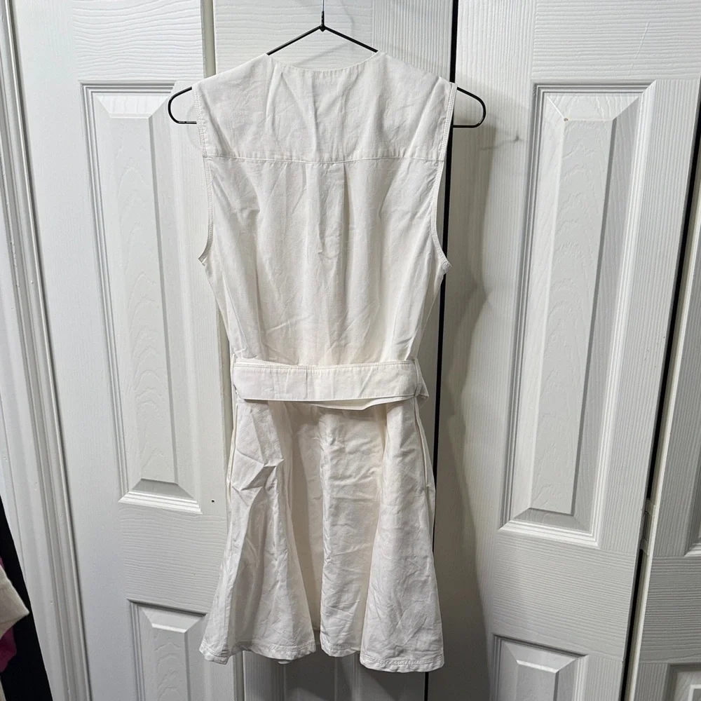 Club Monaco Ivory Sleeveless Dress - Picture 3 of 3